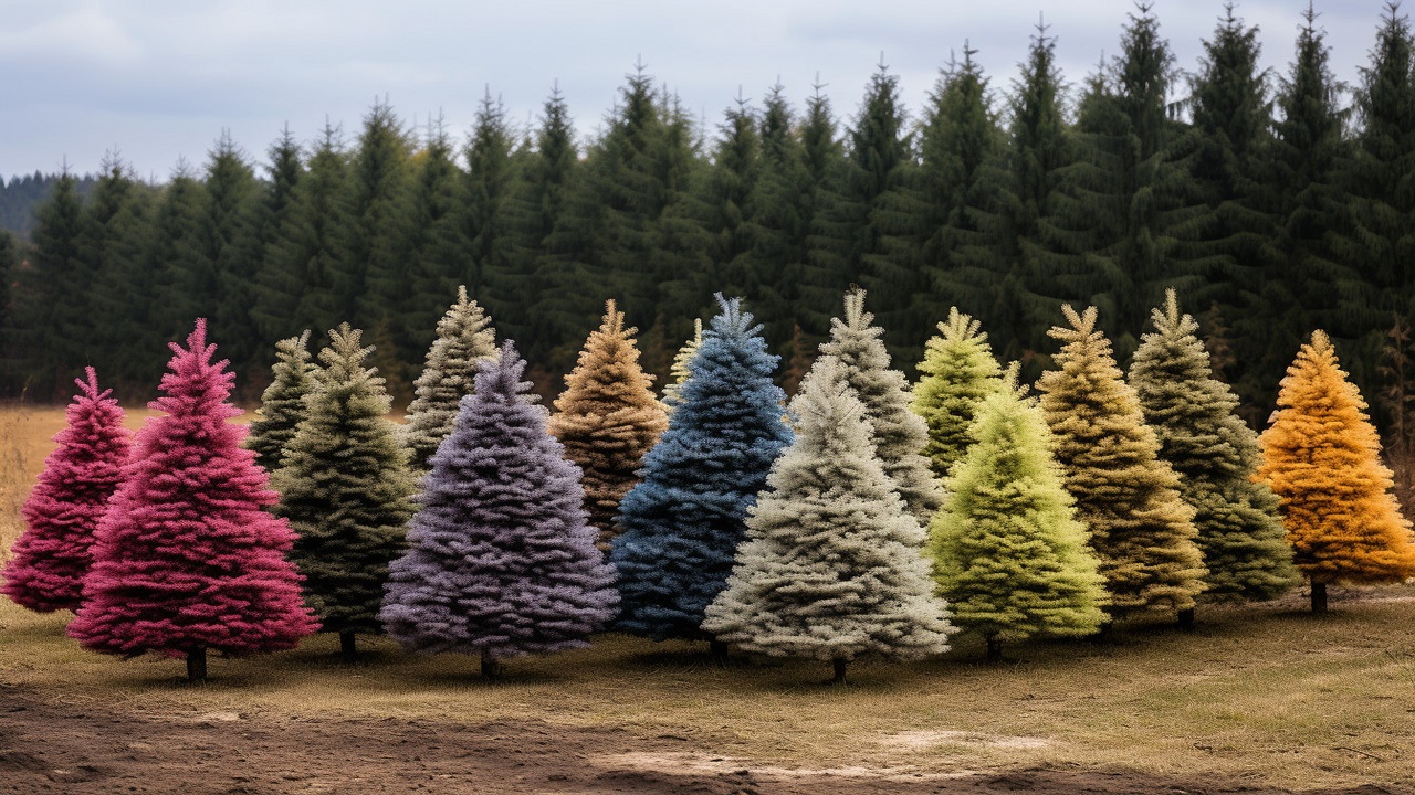 types of christmas trees